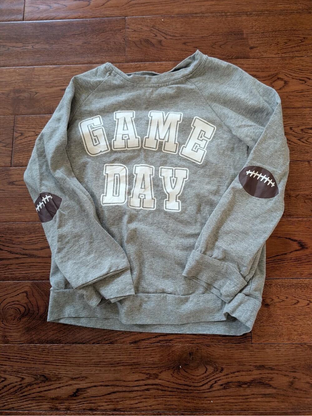 Sparkle in Pink Long Sleeve Football Game Day Shirt Size 3XL 8-9